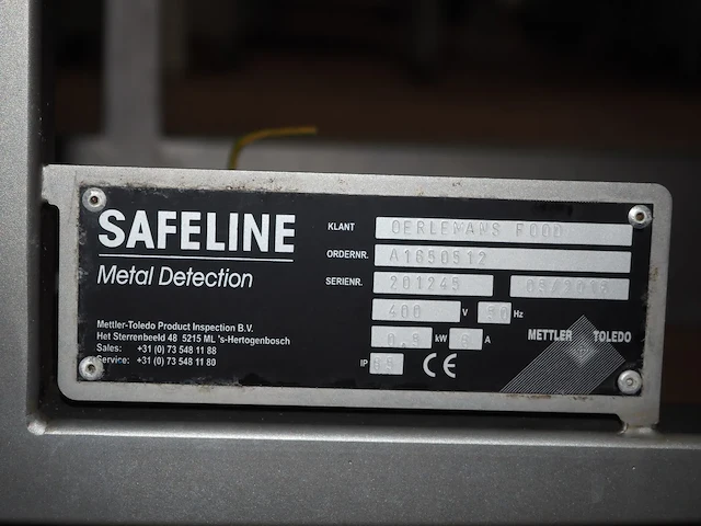 Mettler toledo/safeline - afbeelding 4 van  12