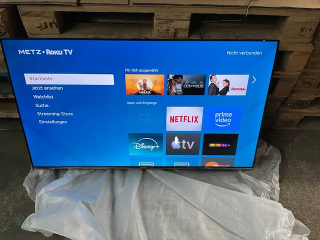 Metz 4k qled 50inch televisie - afbeelding 2 van  5