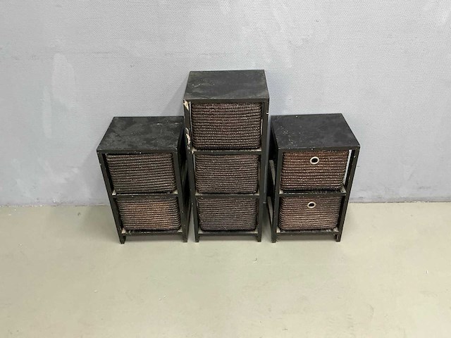 Meubel kastjes (3x) - afbeelding 2 van  6