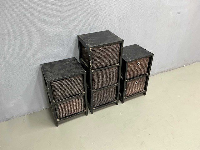Meubel kastjes (3x) - afbeelding 3 van  6