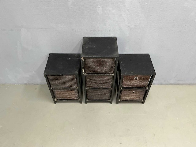 Meubel kastjes (3x) - afbeelding 5 van  6