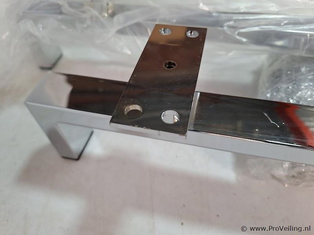 Meubelpoten met bevestigingsplaat - ca. 105x4x9 cm - 4 stuks - afbeelding 3 van  4