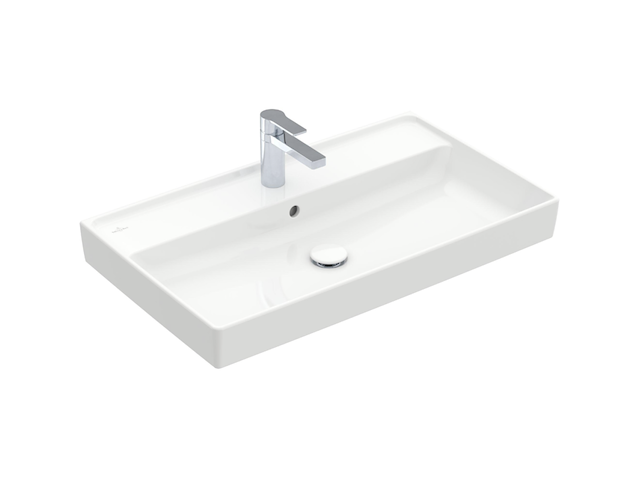 Meubelwastafel villeroy & boch, collaro 4a338001, white alpine - afbeelding 1 van  4