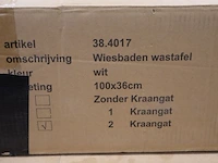 Meubelwastafel wiesbaden, flag, wit - afbeelding 8 van  9
