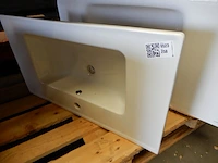 Meubelwastafel, wit, 79x44 - afbeelding 1 van  2