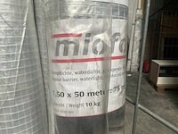 Meuwissen dampdichte gewapende folie rol 50m (4x) - afbeelding 2 van  3