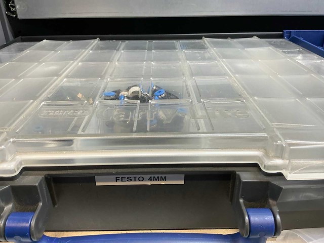 Mewaf jaloeziedeurkast met festo luchtleiding, ventielen en verlopen - afbeelding 18 van  55