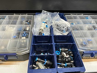 Mewaf jaloeziedeurkast met festo luchtleiding, ventielen en verlopen - afbeelding 25 van  55