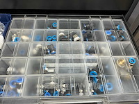 Mewaf jaloeziedeurkast met festo luchtleiding, ventielen en verlopen - afbeelding 26 van  55