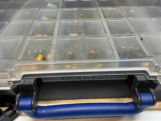 Mewaf jaloeziedeurkast met festo luchtleiding, ventielen en verlopen - afbeelding 32 van  55