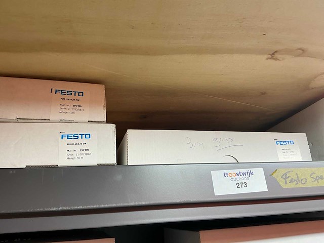 Mewaf jaloeziedeurkast met festo luchtleiding, ventielen en verlopen - afbeelding 23 van  55