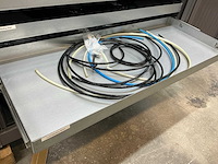 Mewaf jaloeziedeurkast met festo luchtleiding, ventielen en verlopen - afbeelding 38 van  55