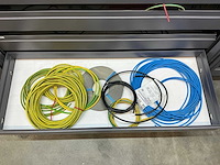 Mewaf jaloeziedeurkast met kabel - afbeelding 10 van  19