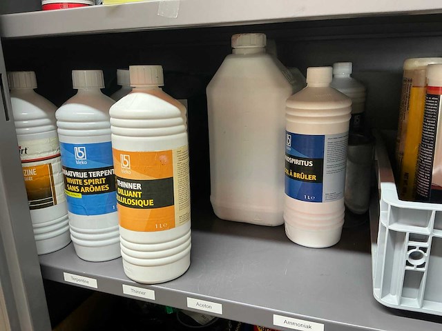 Mewaf jaloeziedeurkast met vetten, olie en remmenreiniger - afbeelding 3 van  18