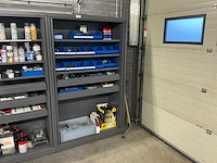 Mewaf werkplaatskast met inhoud