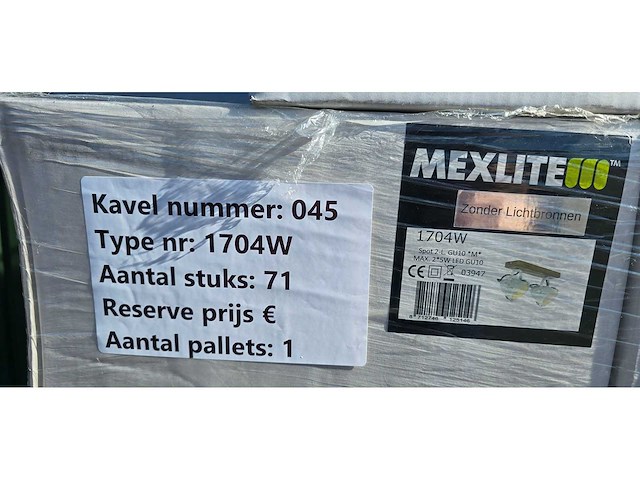 Mexlite - michelle 1704w - spot (71x) - afbeelding 7 van  8