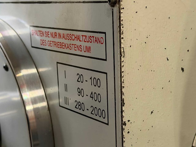 Mexpol - tub 830b - centre lathe - 2008 - afbeelding 8 van  19