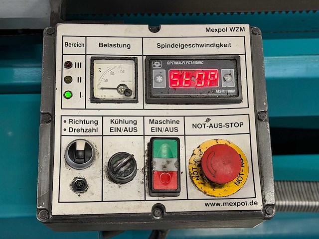 Mexpol - tub 830b - centre lathe - 2008 - afbeelding 13 van  13