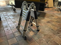 Mexxo telescopische vouwladder - afbeelding 4 van  7