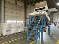 Meyer cf5 osx-300e optische kunststof color sorter, 4–8 t/uur, incl. frame en trap