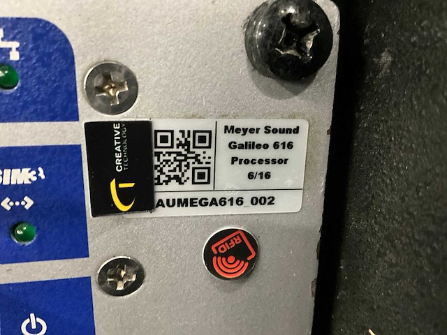Meyer sound galileo 616 processor - afbeelding 4 van  5