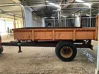 Mezo - 1990 - kiwa 3t - enkelas - landbouw kipper - aanhangwagen - afbeelding 11 van  14