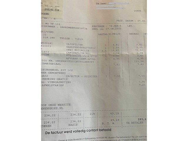 Mg - 1.6 tf 115 - 75xxx km's, apk tot juni 2027 - personenauto - afbeelding 11 van  25