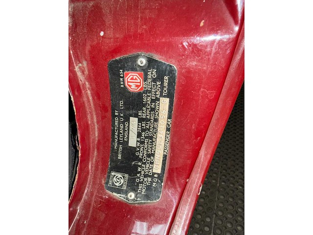 Mg - b type - 1.8 roadster - oldtimer - 1974 - afbeelding 37 van  44
