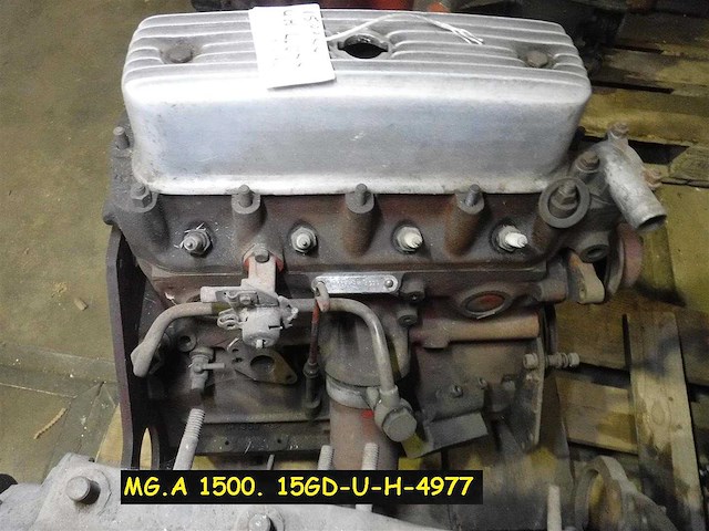 Mg a 1500 engine block | original british classic sports car engine - afbeelding 2 van  5