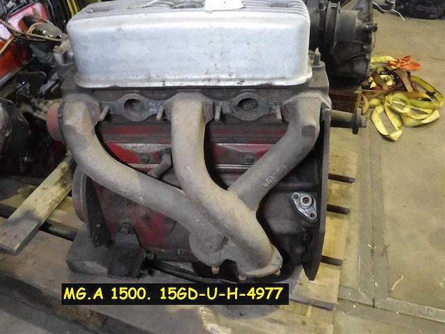 Mg a 1500 engine block | original british classic sports car engine - afbeelding 3 van  5