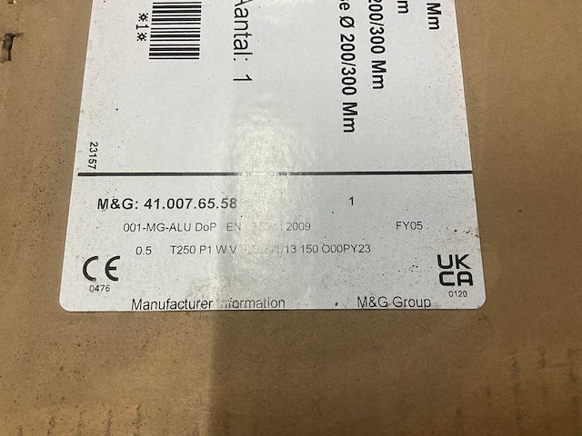 M&g dakdoorvoercontstructie 200/300mm - afbeelding 10 van  12