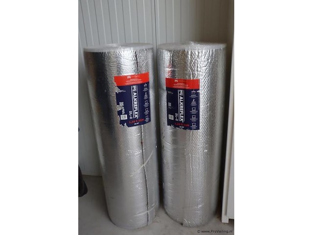 Mg dampdichte & waterdichte reflectiefolie - 2 rollen - afbeelding 1 van  3