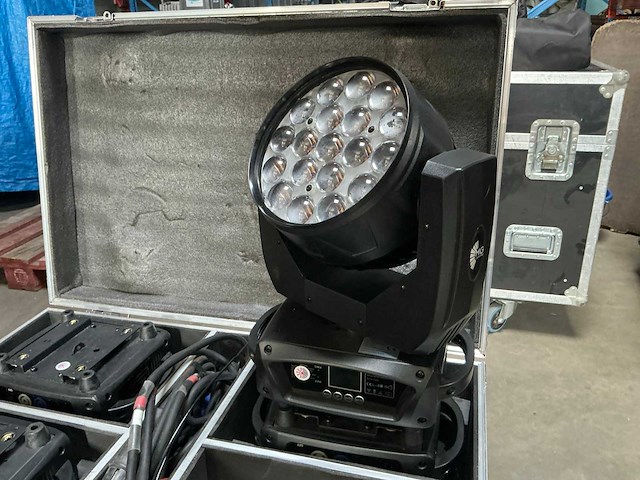 Mg lighting led zoom wash 1915 verlichting (4x) - afbeelding 2 van  6