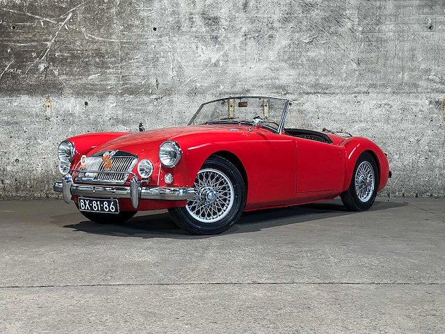 Mg mga cabriolet 1957, bx-81-86 - afbeelding 10 van  35