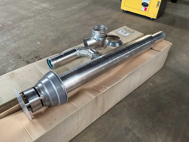 M&g mk-100 rookgasafvoerset (2x) - afbeelding 1 van  5