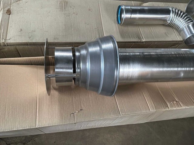 M&g mk-100 rookgasafvoerset (2x) - afbeelding 2 van  5