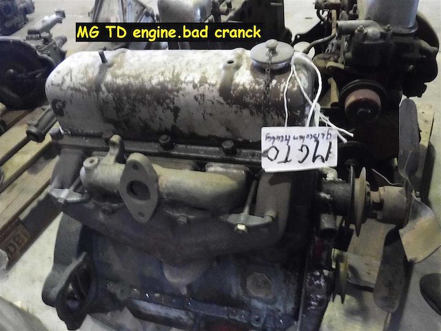 Mg td engine block | original british classic roadster engine - afbeelding 2 van  13