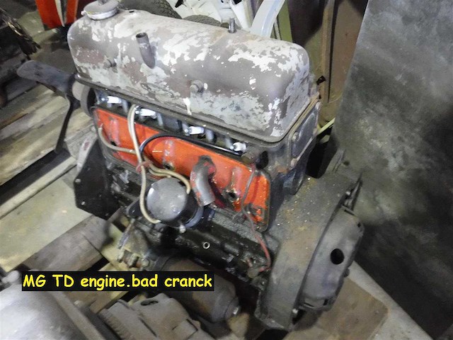 Mg td engine block | original british classic roadster engine - afbeelding 4 van  13