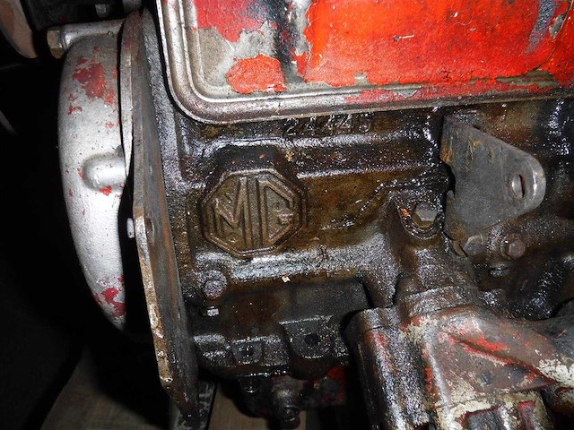 Mg td engine block | original british classic roadster engine - afbeelding 8 van  13