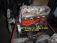 Mg td engine block | original british classic roadster engine - afbeelding 12 van  13