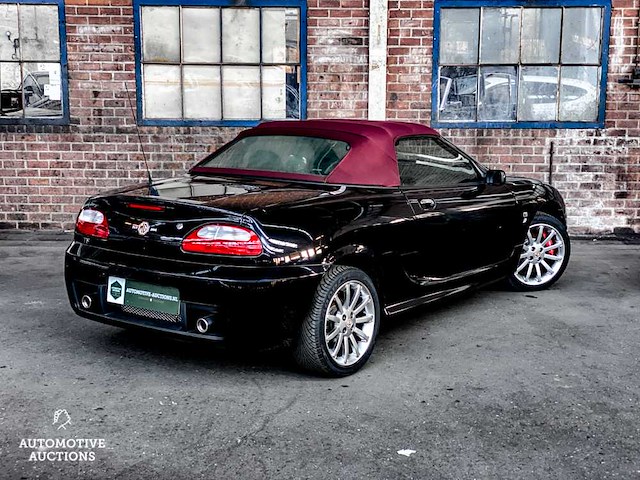 Mg tf cabriolet 80th anniversary edition 1/1600 136pk 2004 -org. nl- nieuw - afbeelding 2 van  3