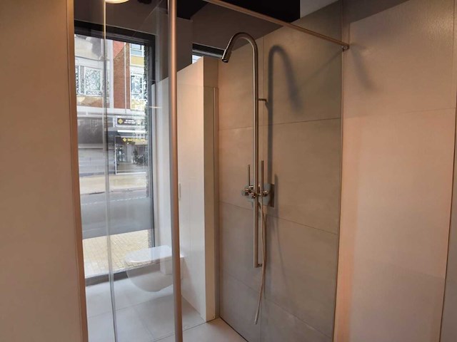 Mgs - cb438 - rvs - wandgemonteerd thermostatisch douchepaneel - afbeelding 1 van  5