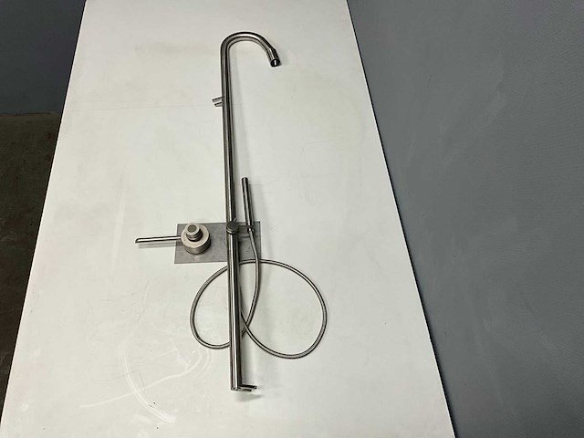 Mgs - cb438 - rvs - wandgemonteerd thermostatisch douchepaneel - afbeelding 2 van  3