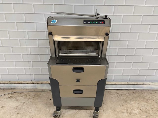 Mhs - gm-450-lo - rvs - broodsnijmachine - afbeelding 1 van  8