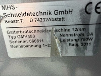 Mhs - gmh450 - broodsnijmachine - afbeelding 4 van  4