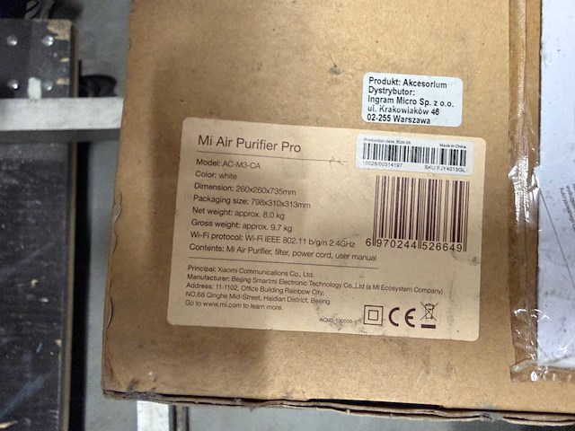 Mi air putifier pro ac-m3-ca luchtreiniger - afbeelding 6 van  14