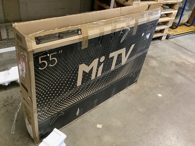 Mi smart tv 55 inch op voetjes, mi, l55m6-6aeu, zwart - afbeelding 4 van  11