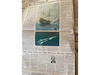 Miami herald krant - 1969 apollo 11 maanlanding - afbeelding 3 van  10