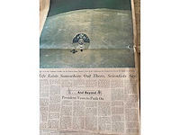 Miami herald krant - 1969 apollo 11 maanlanding - afbeelding 4 van  10