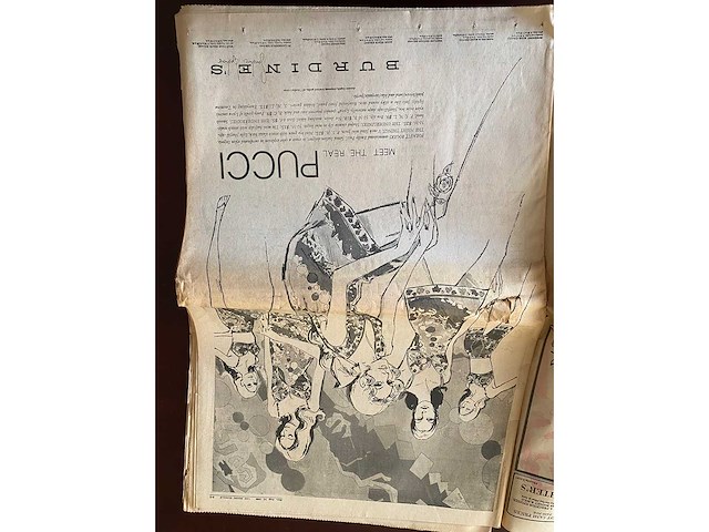 Miami herald krant - 1969 apollo 11 maanlanding - afbeelding 8 van  10